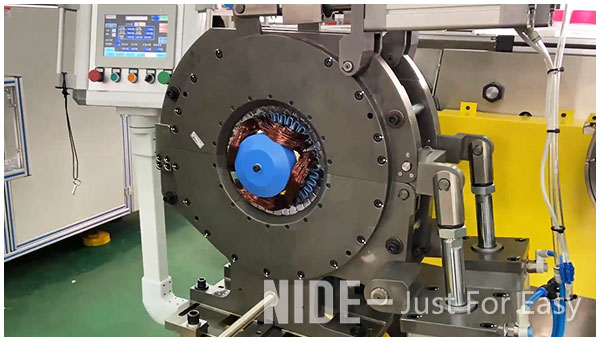 máquina automática de la inserción de la bobina de estator del motor de la bomba