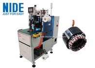 Máquina de bobina lateral doble automática del motor del extremo de bobina de estator de la máquina de atadura